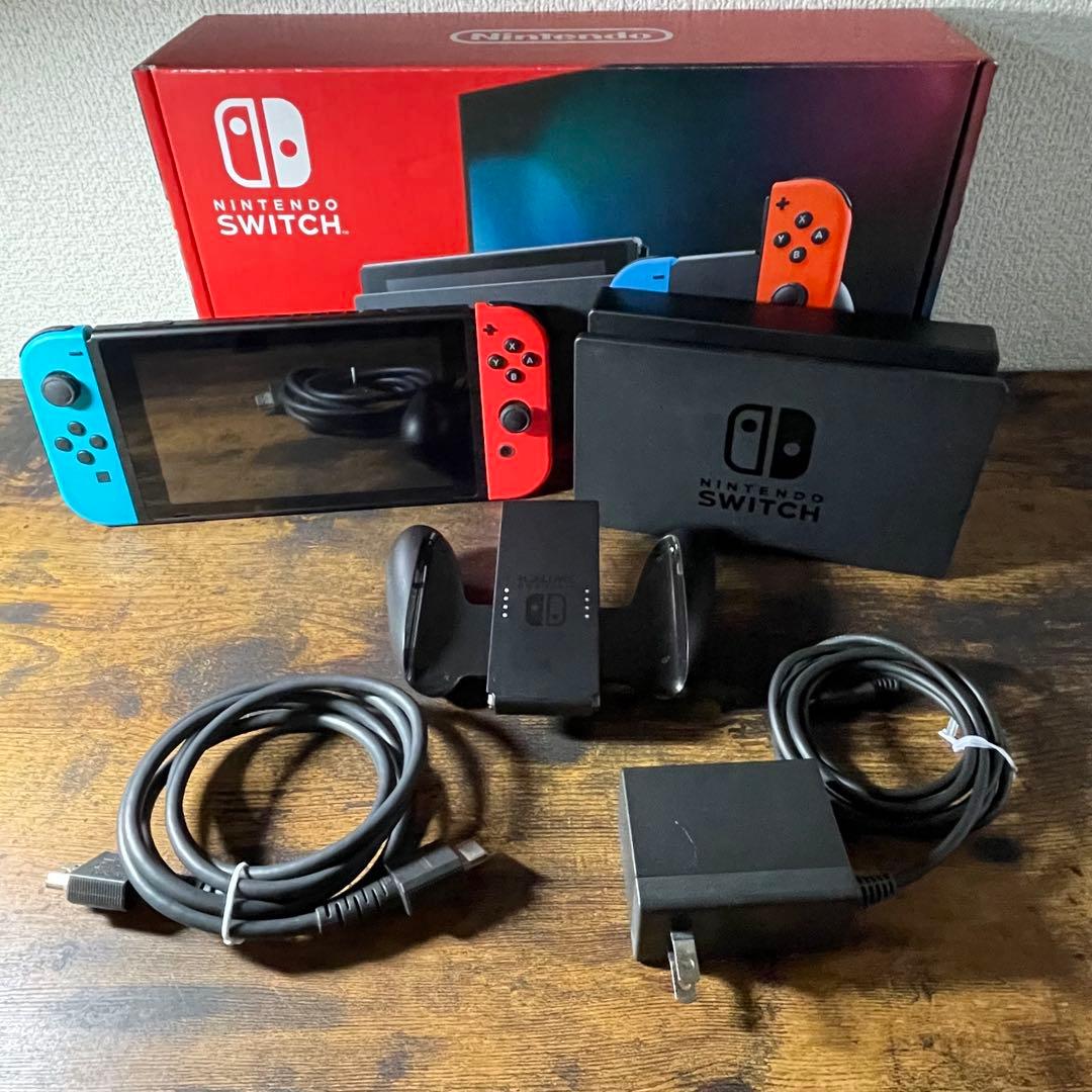 Nintendo Switch ニンテンドースイッチ　本体　レッドブルー　強化版