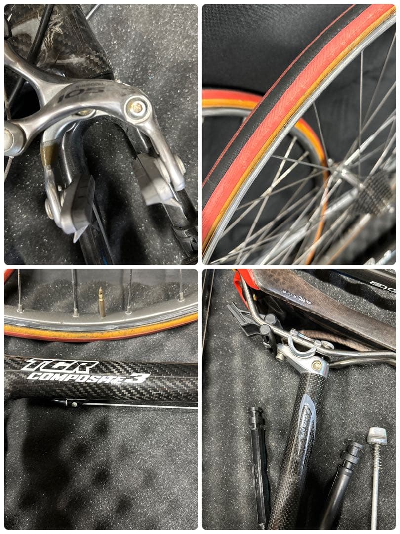 ◆ジャイアント◆ フルカーボン、105.デュラエース、軽量、極上、ケースおまけ、