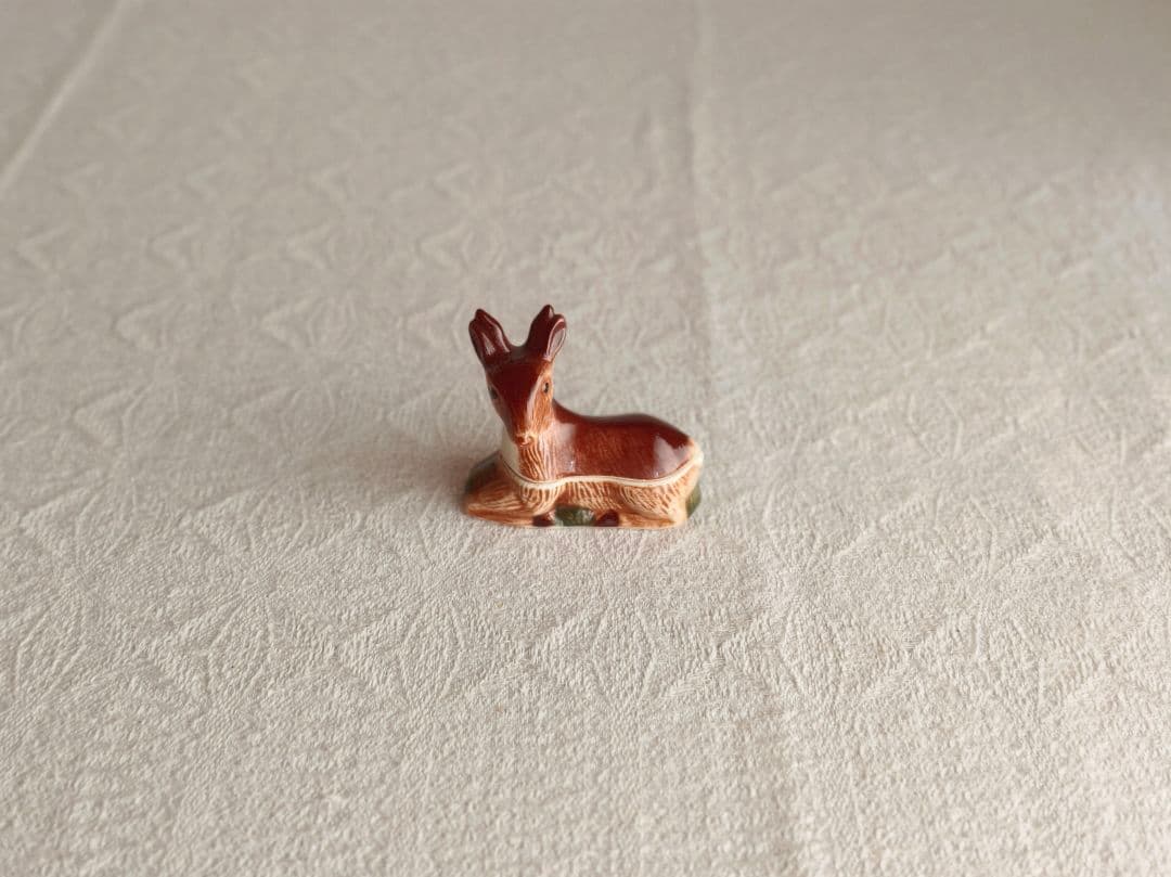 【まーちゃんさま】vintage pot ୨୧ 小鹿さん miniテリーヌポット