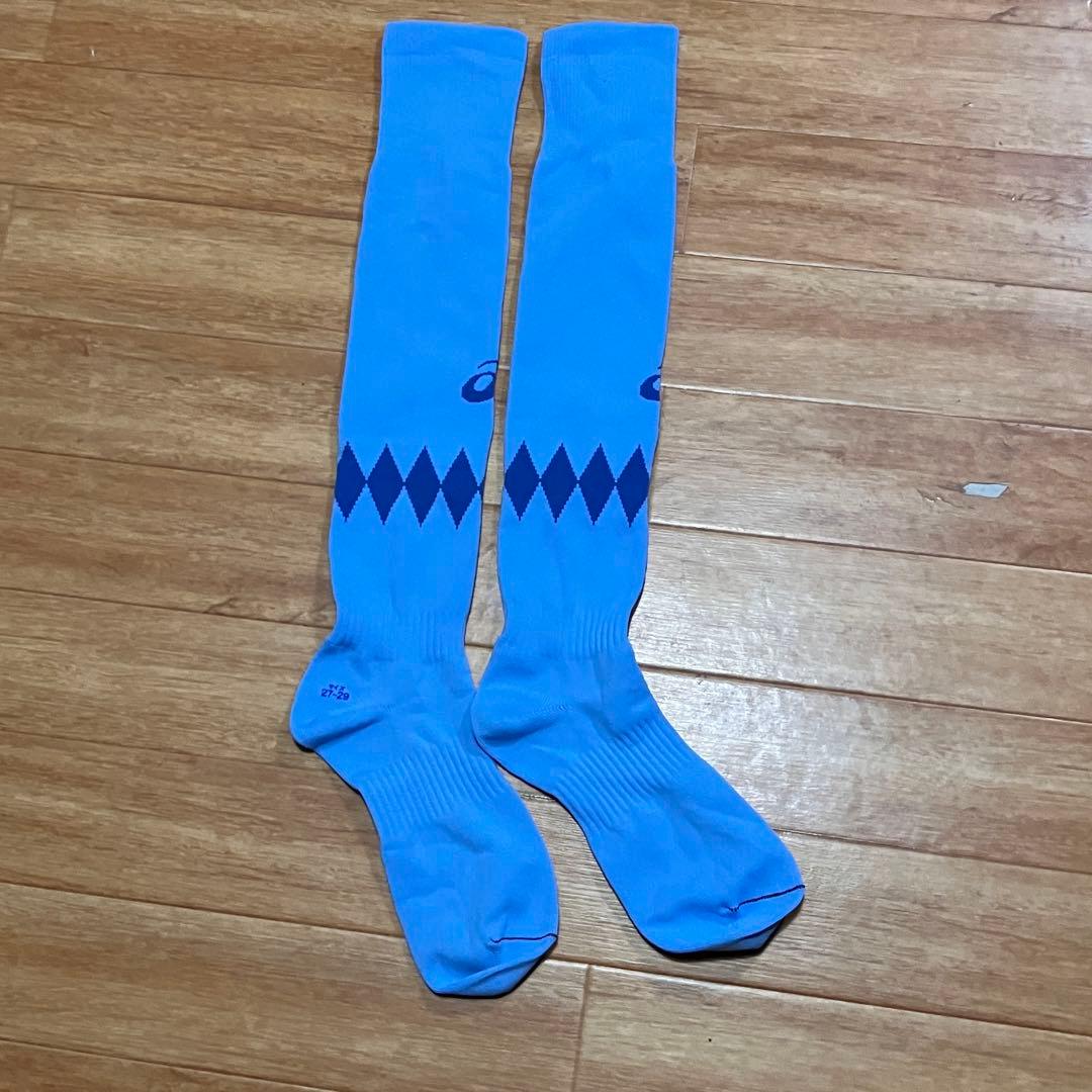 ヴィッセル神戸 ユニフォーム ソックス ユース 支給品　アシックス 2XL 美品