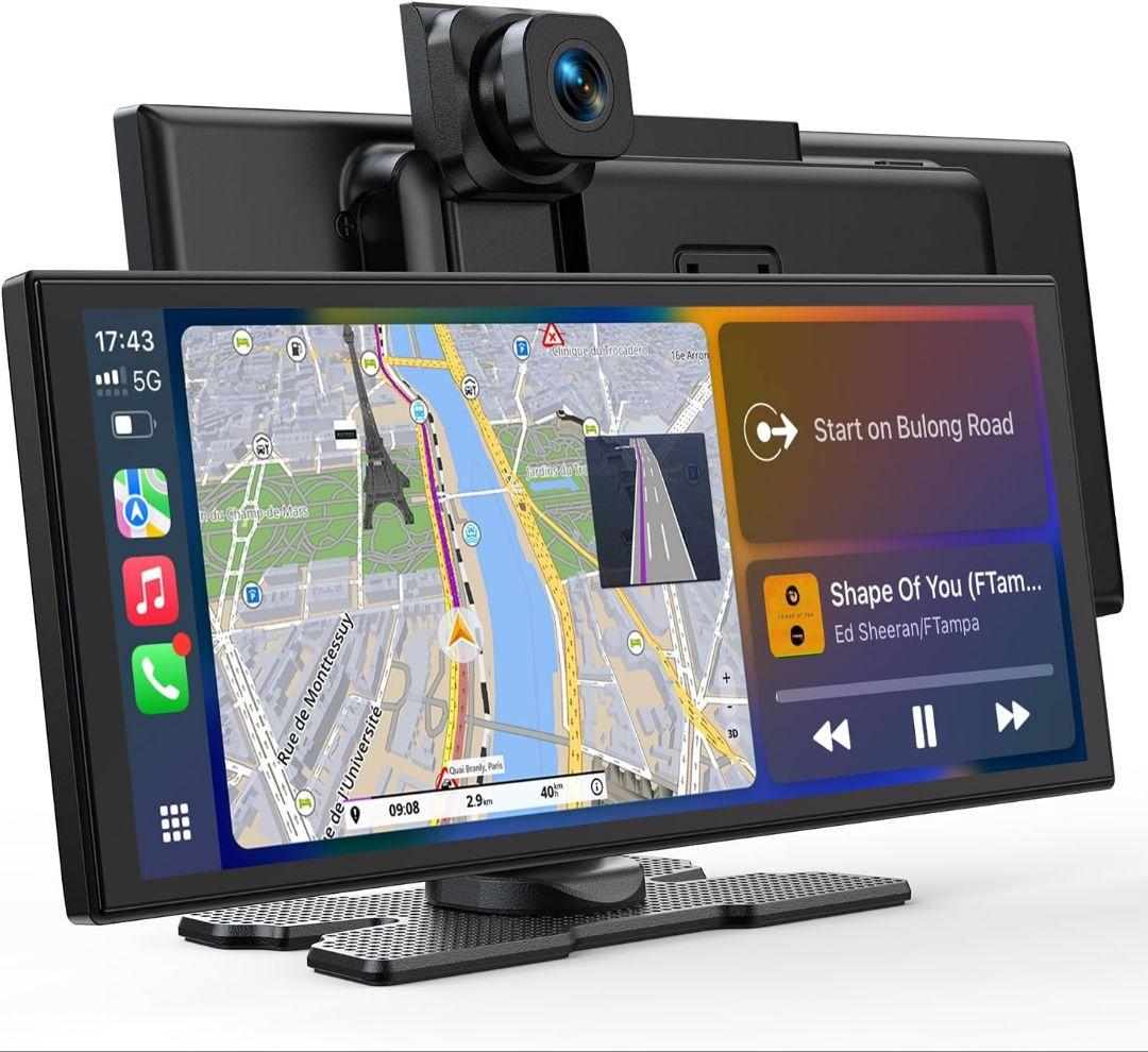 カーディスプレイ一体型ナビ CarPlay Android Airplay