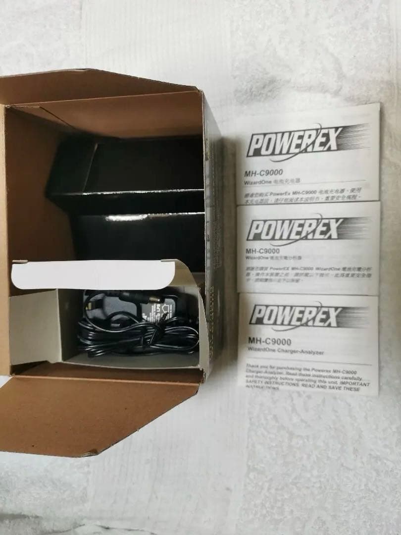 3個セット POWEREX パワーレックス MH-C9000 充電器 ミニ四駆