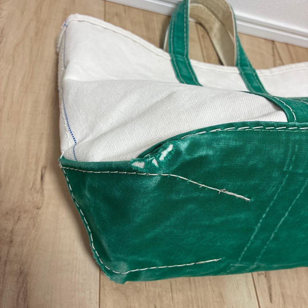 専用L.L.Beanエルエルビーン80's2色ギザタグ　トートバック　グリーンM