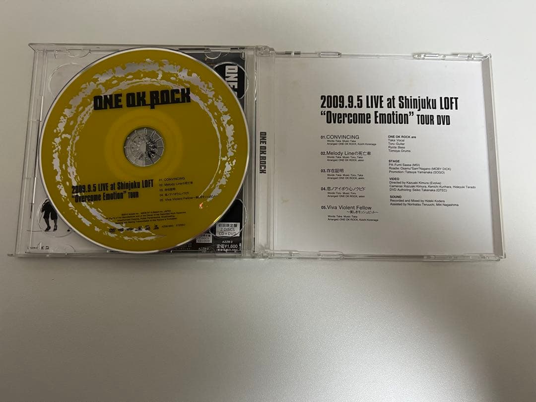 ONE OK ROCK CDコレクション