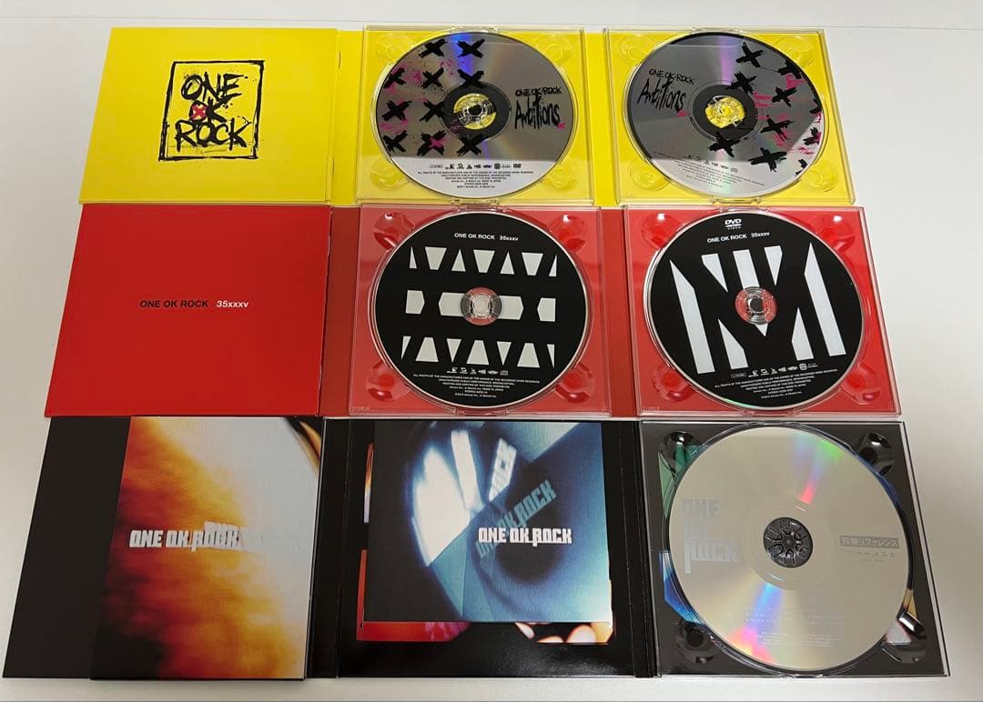 ONE OK ROCK CDコレクション