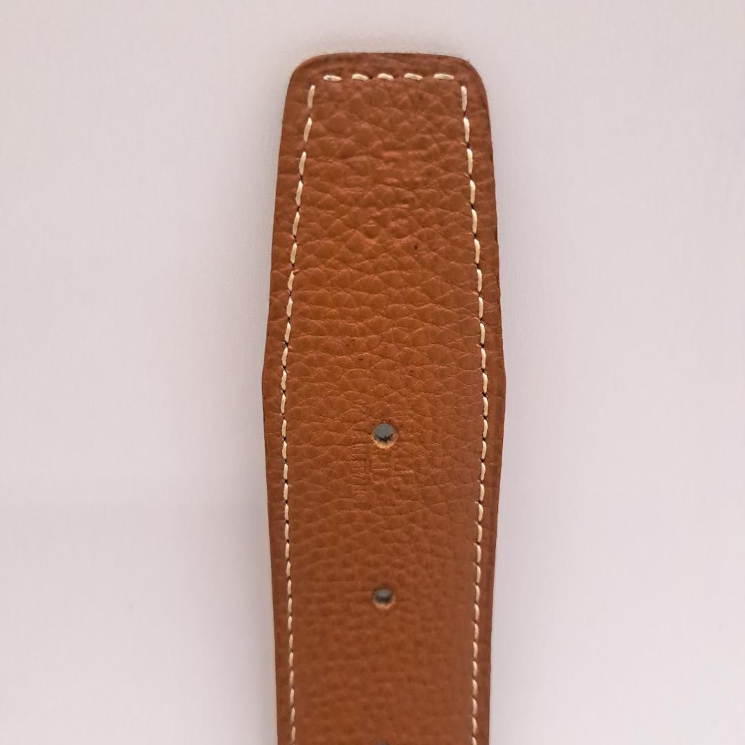 エルメス HERMES コンスタンス リバーシブル ベルト シルバーバックル