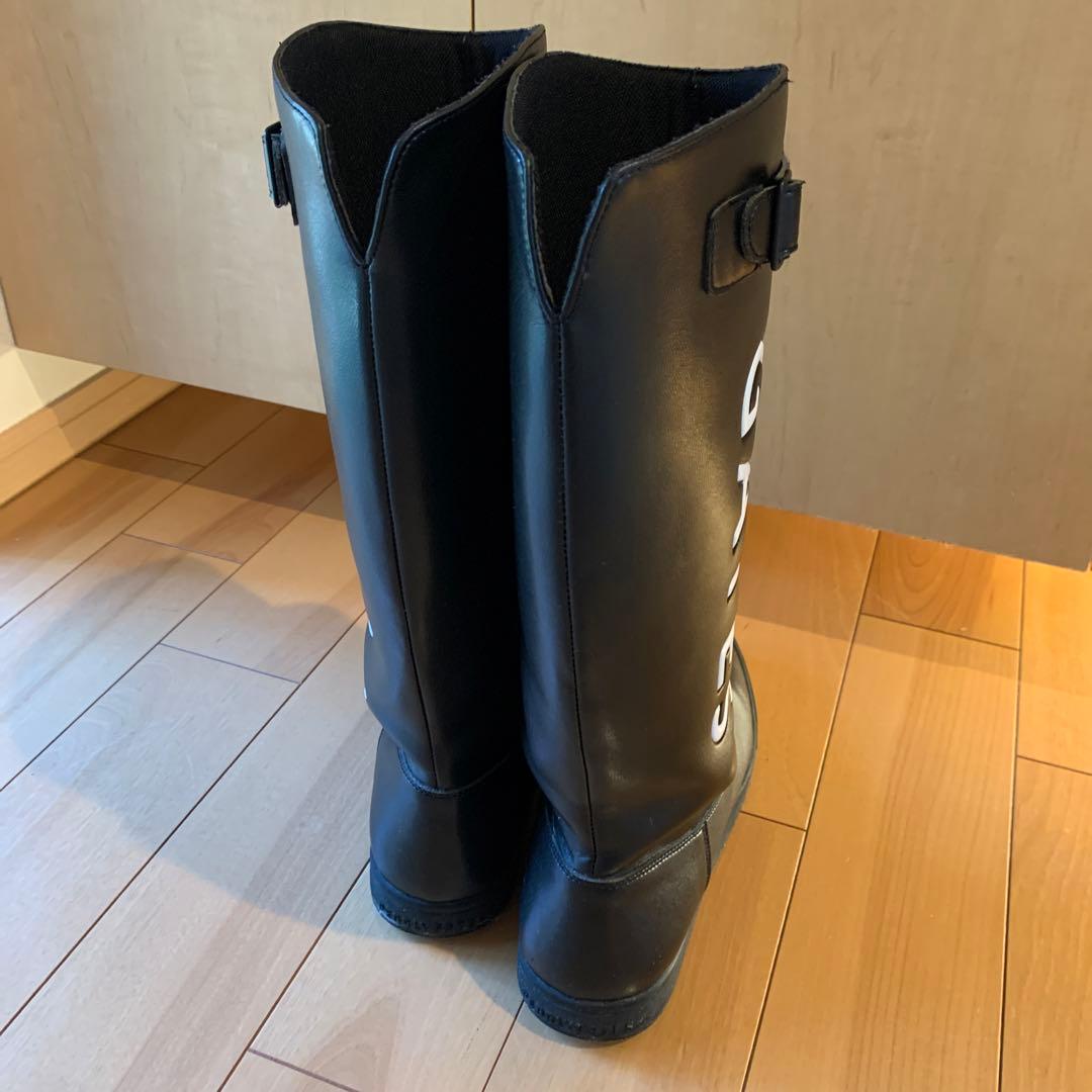 パーリーゲイツ　ビッグロゴロングブーツ　24.5〜25.0