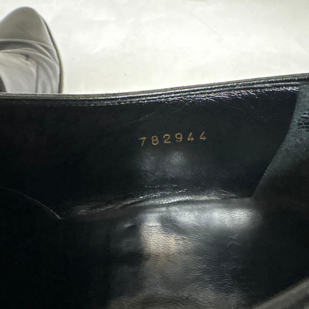 CELINE JACNO モンクストラップレザーシューズ