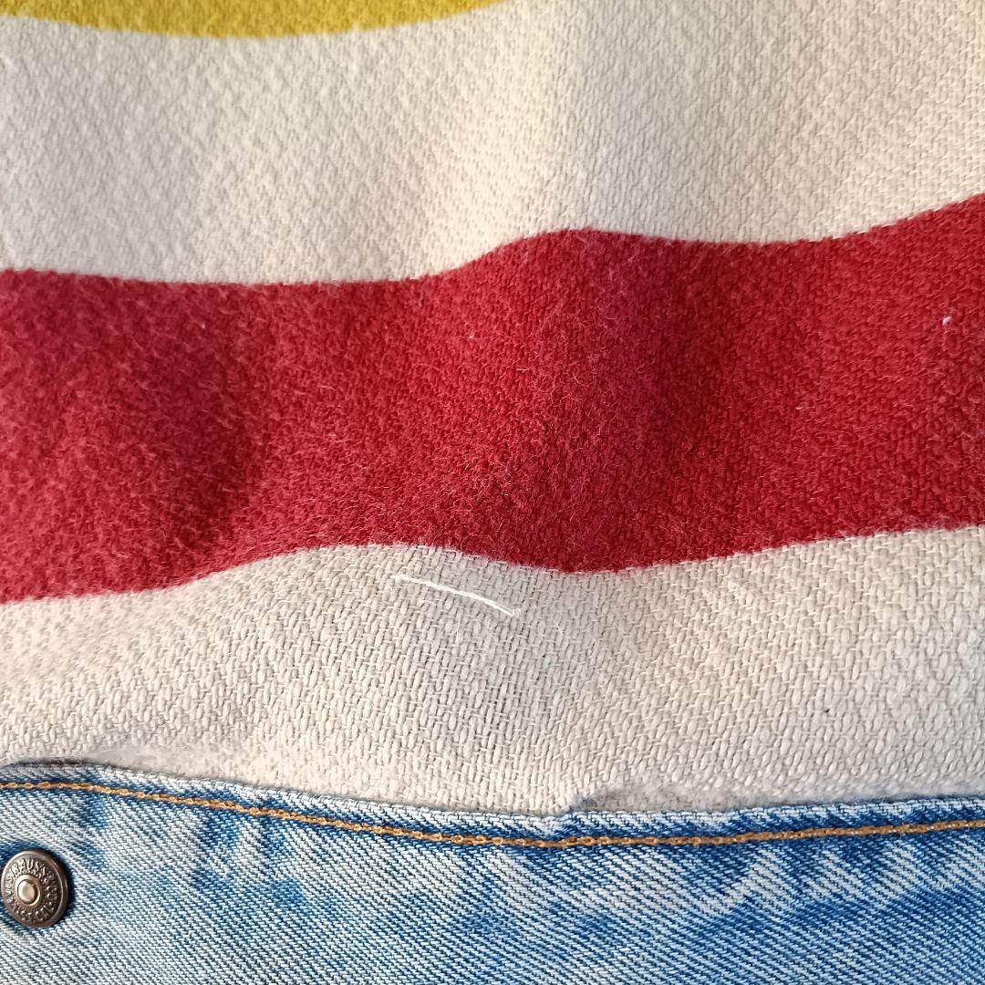 90s USA製 Levi's リバーシブル ブランケット トラッカージャケット