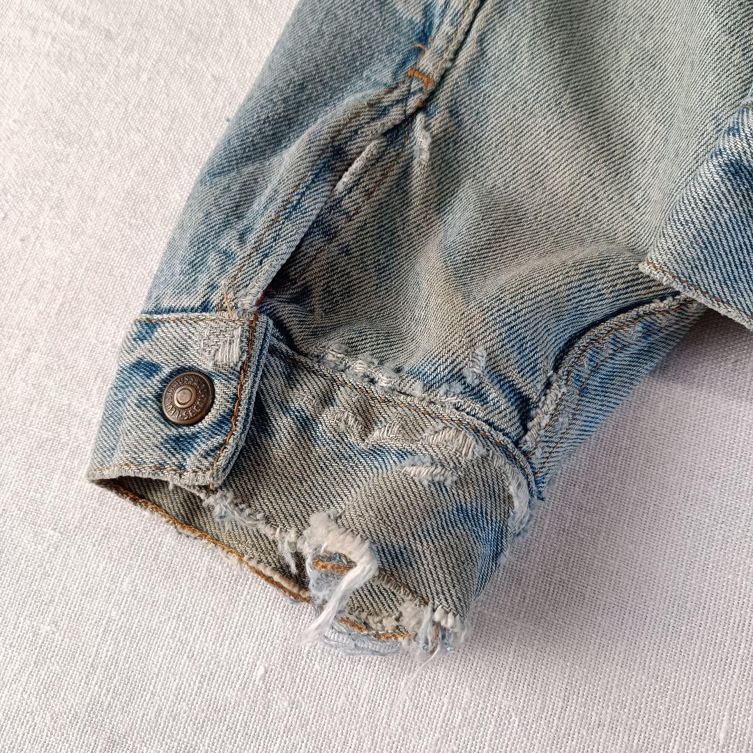 90s USA製 Levi's リバーシブル ブランケット トラッカージャケット