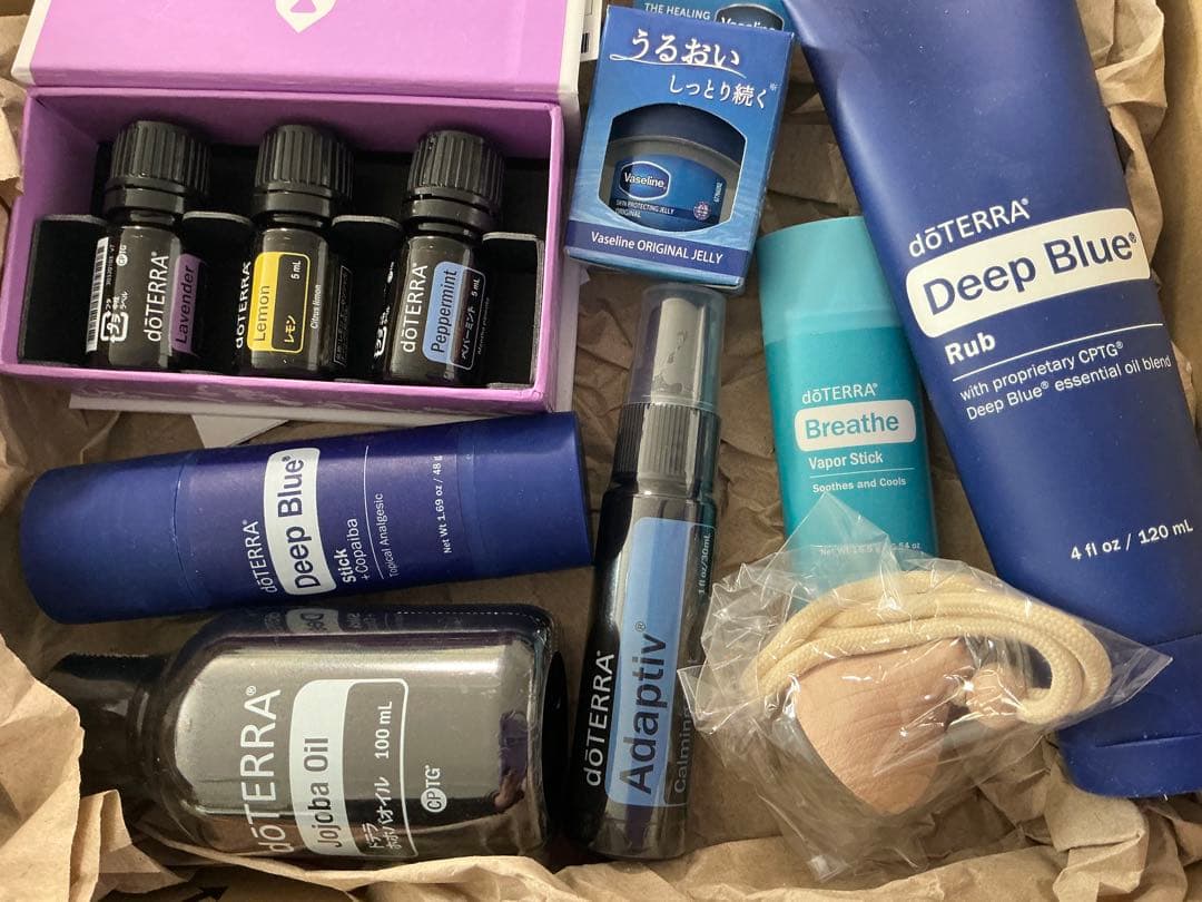 dōTERRA ディープブルースティック等　色々8点セット　新品