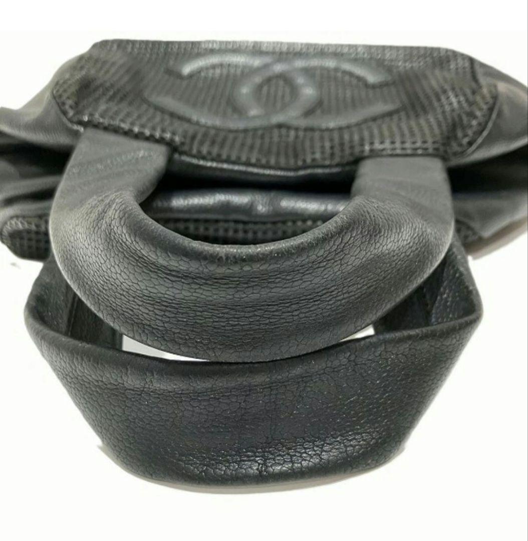 CHANEL ココマーク キャビアスキン メッシュレザー　専用