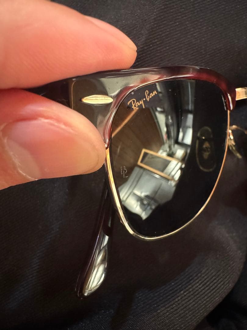 【B&L USA製】Ray-Ban ヴィンテージクラブマスター W0366