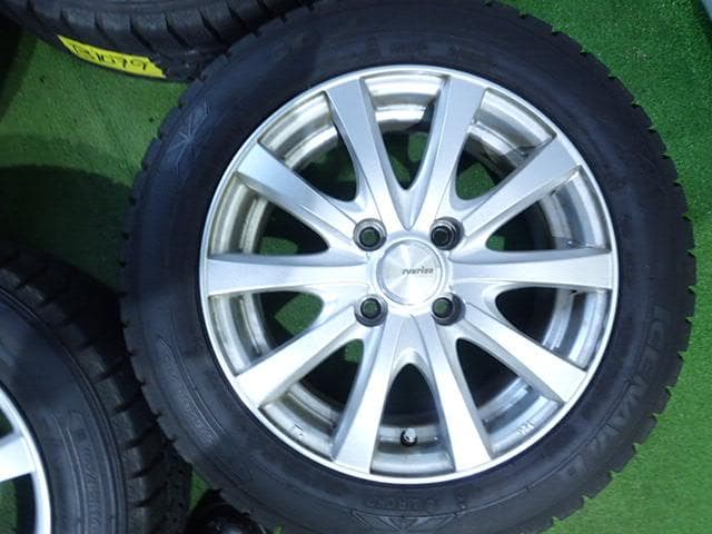 B1079【送料無料】スタッドレスタイヤ 165/65R14 4本セット