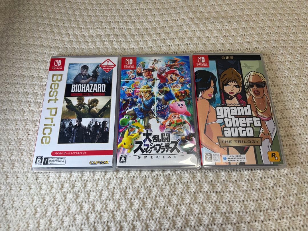 大乱闘スマッシュブラザーズ グランド・セフト・オート バイオハザード