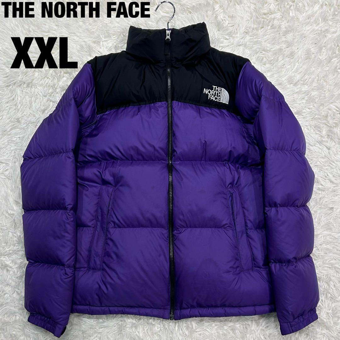 【廃盤カラー】XXL ノースフェイス ヌプシ ジャケット ダウン ピークパープル