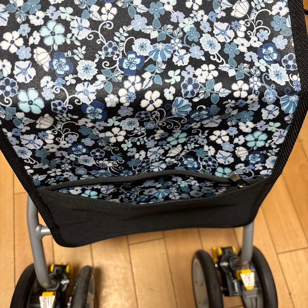 本日夜まで値引き中　シンフォニースリムSP 花柄ブルー　介護　送料無料