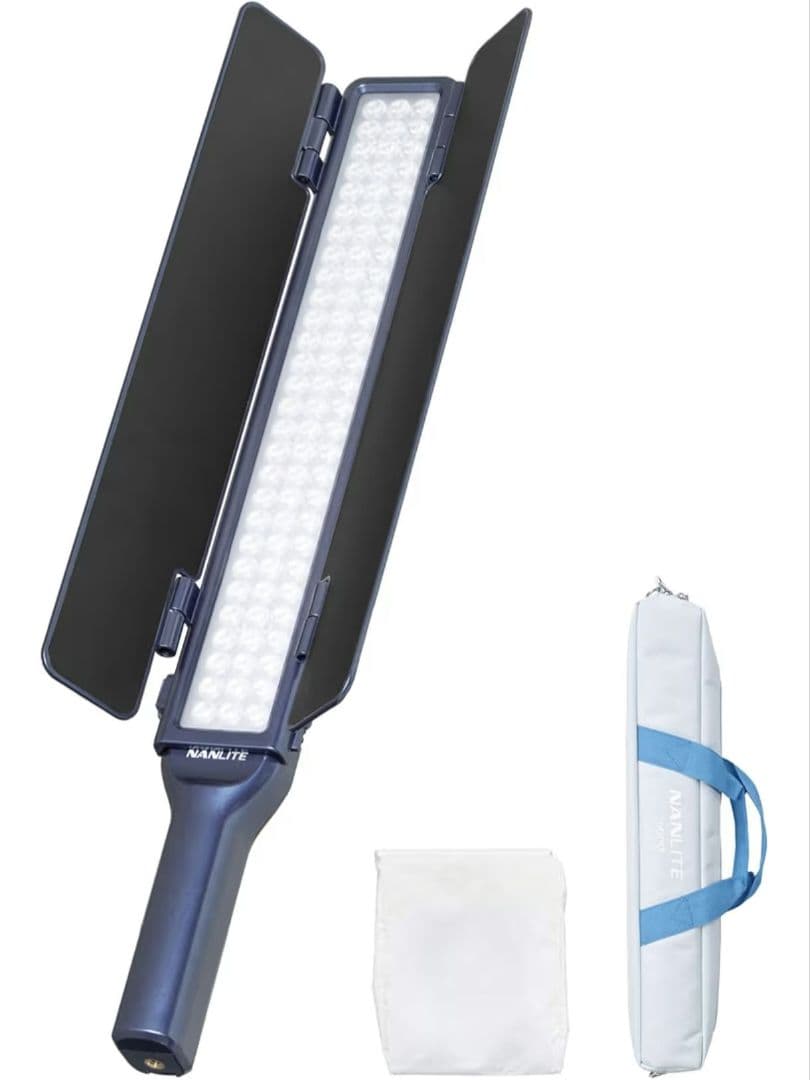 NANLITE WAND 撮影用 LED ハンディライト　ミッドナイトブルー