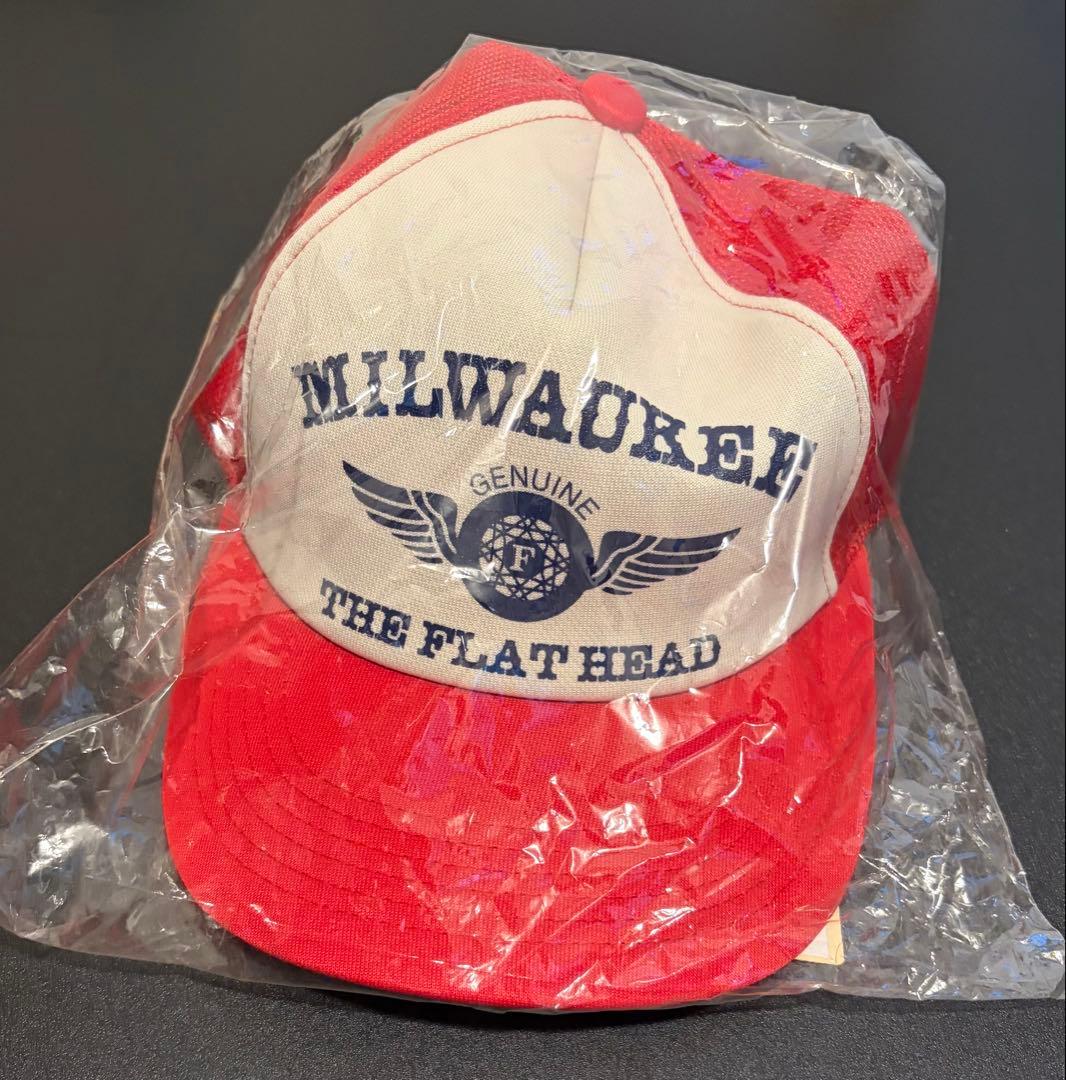 【未使用新品】THE FLAT HEAD ミルウォーキー キャップ