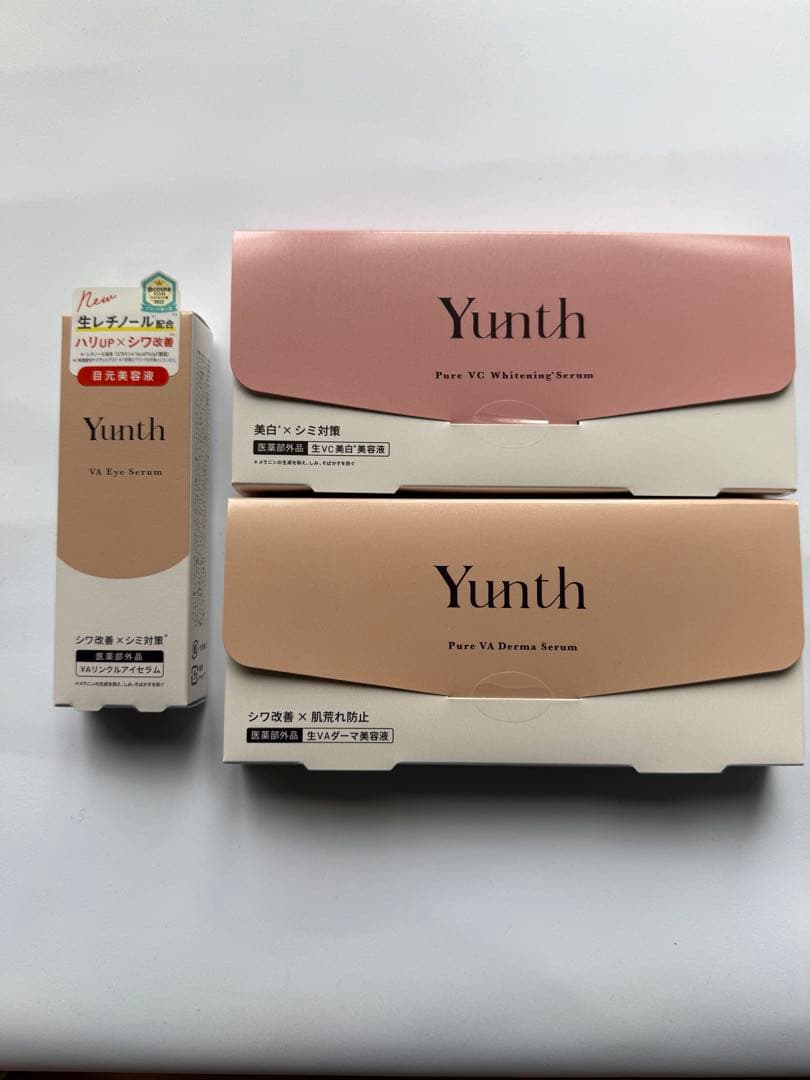 Yunth 美容液 2種+VA eye serumセット