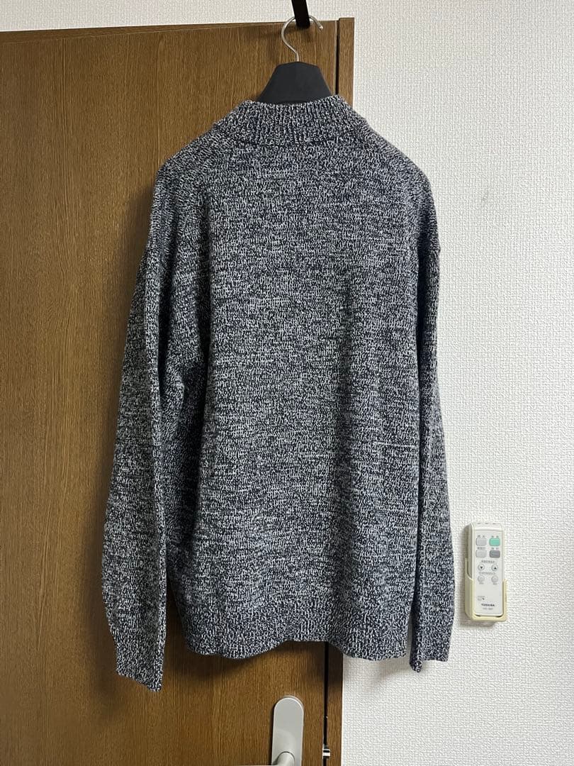 aton24aw BABY WOOL MOULINE モックネックセーター 4