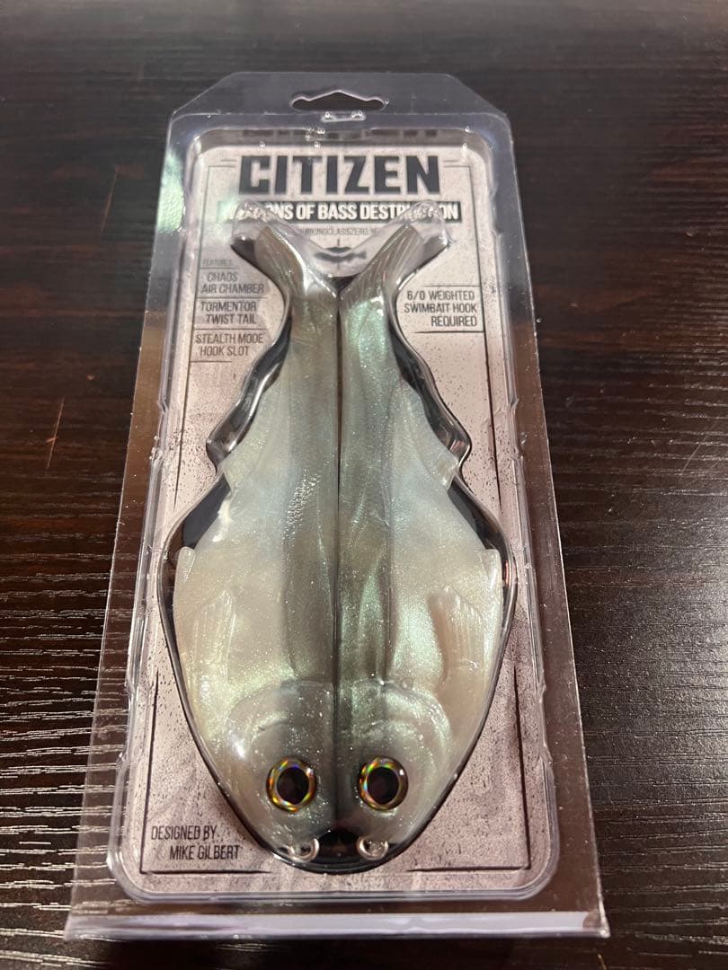 WORKING CLASS ZERO CITIZEN スイムベイト6インチ