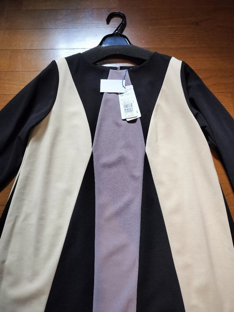 Jocomomola Bloque 配色パッチワークワンピース