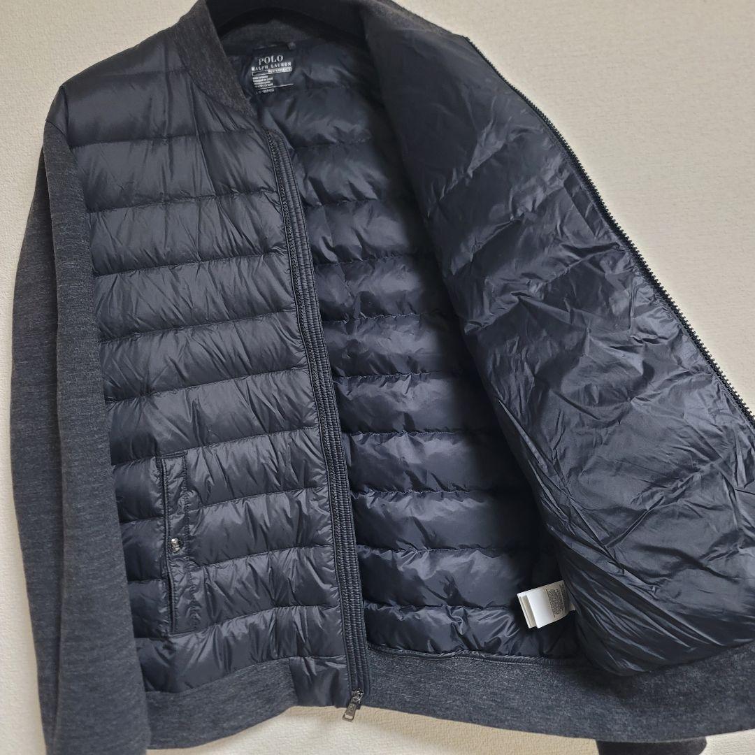 ポロラルフローレン　ハイブリッドダウン　切替デザイン　ポニー　L