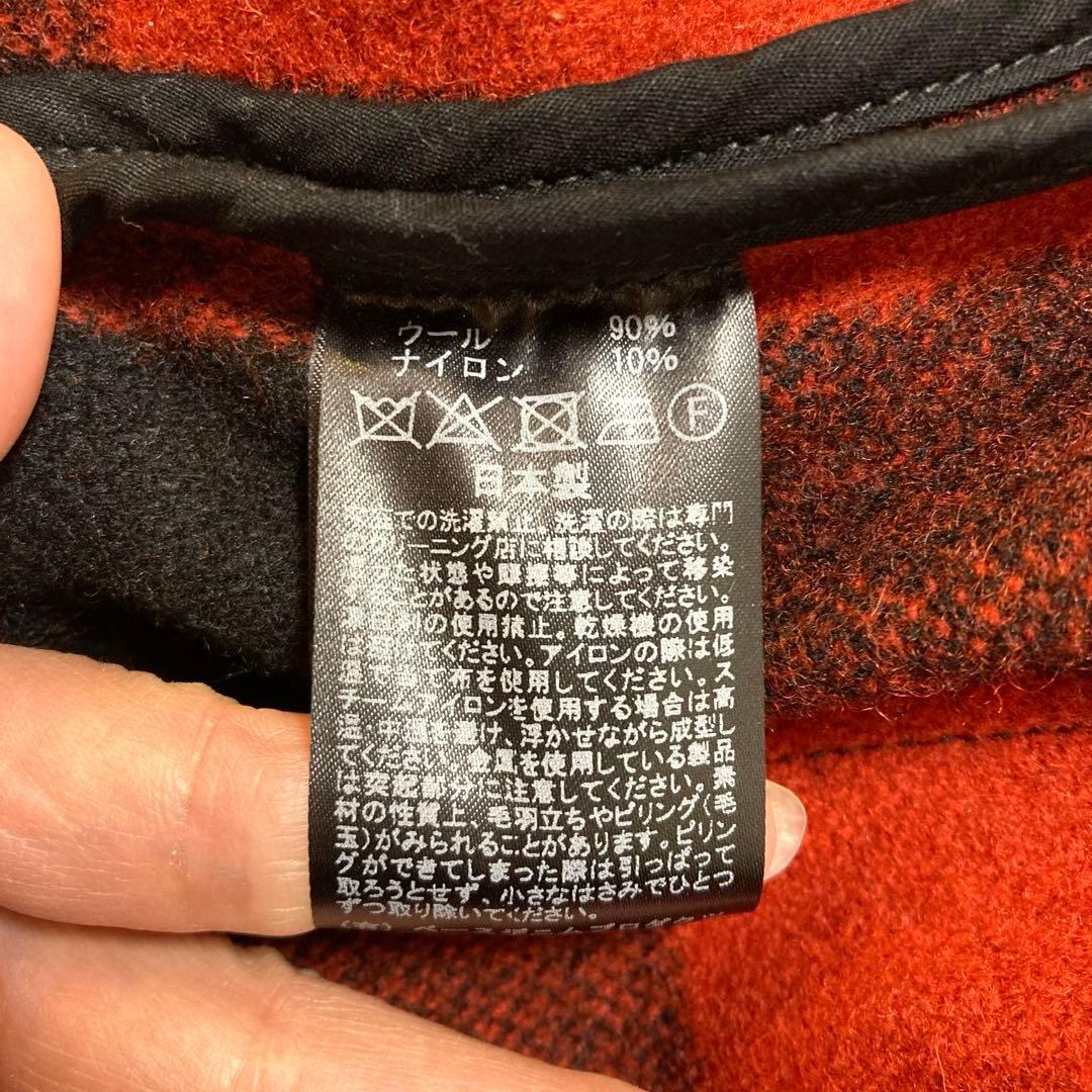 オアスロウ　orslow ウールノーカラージャケット　バッファローチェック