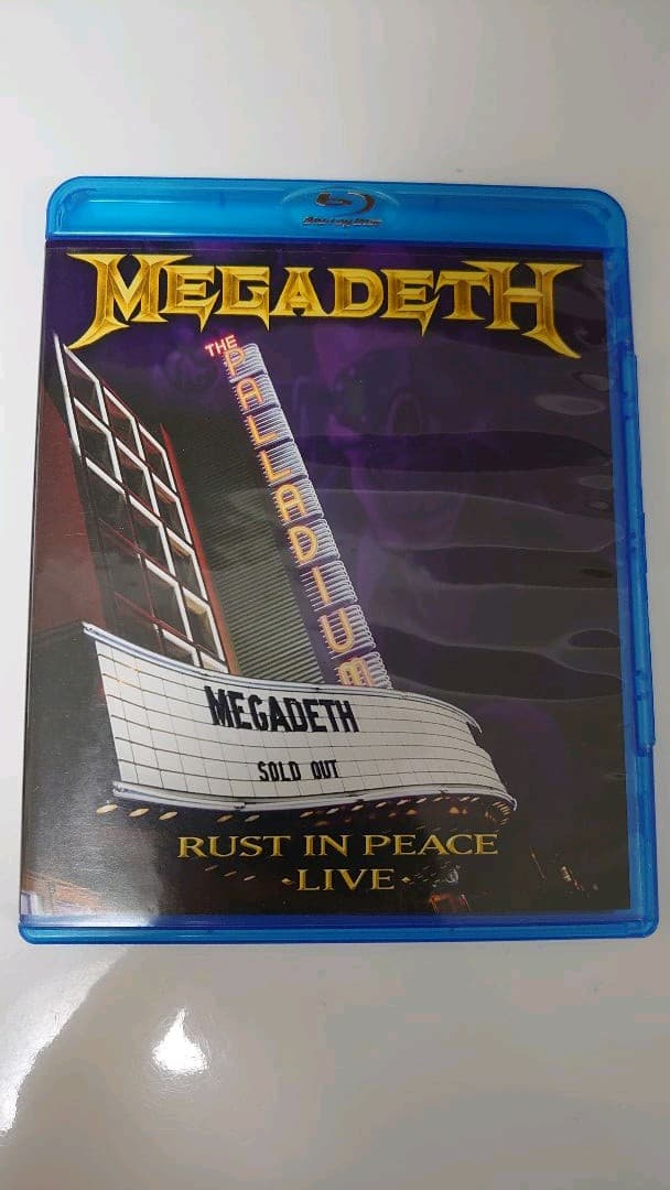 【Blu-ray】Megadeth Rust in Peace Live