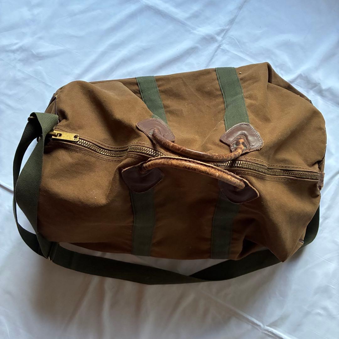 古着　80s　L.L.Bean　エルエルビーン　キャンバスボストンバッグ