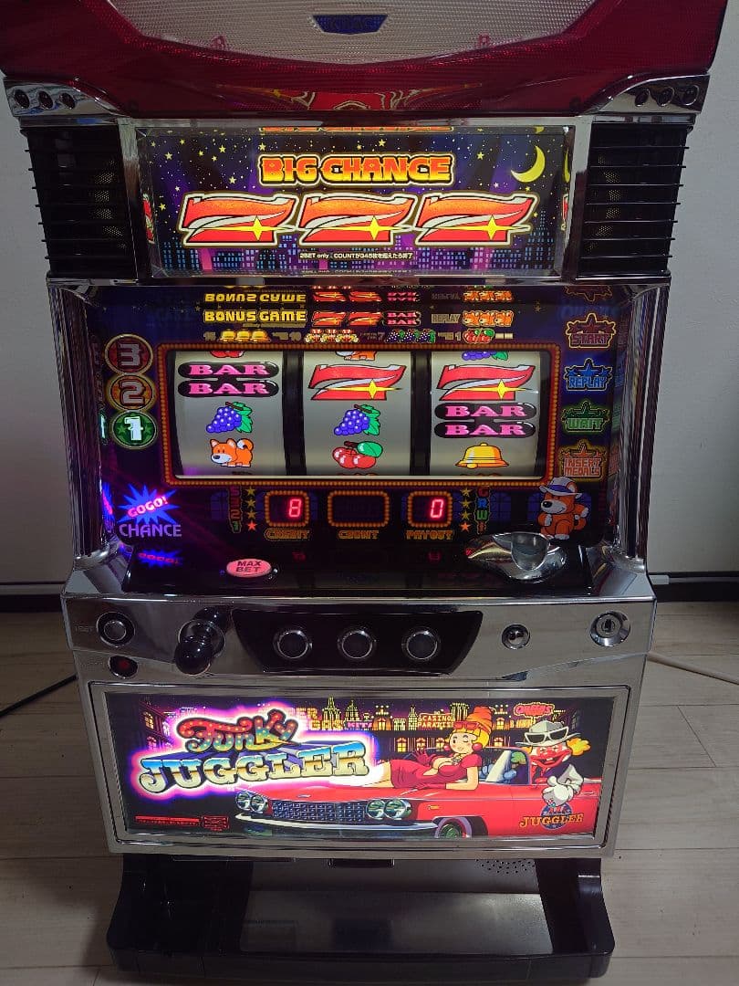 パチスロ実機　ファンキージャグラー