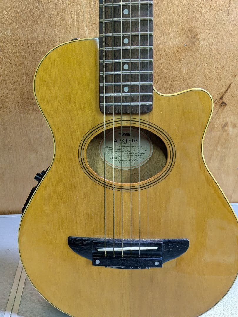 【美品】YAMAHA APXT-1A エレアコ ナチュラル ソフトケース付き