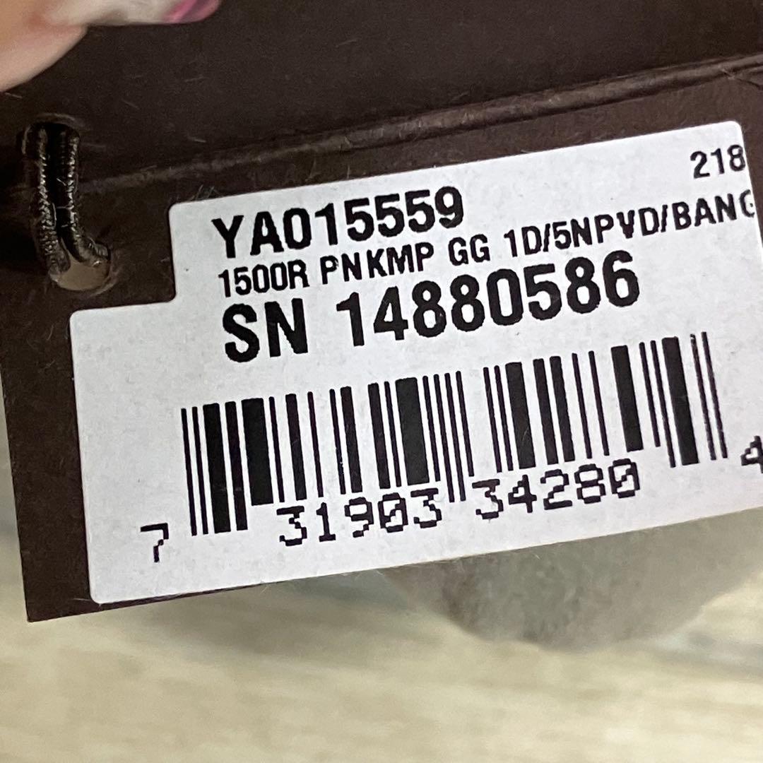 G*中様 GUCCI グッチ ピンクシェル QZ 1500L 腕時計　【12d4