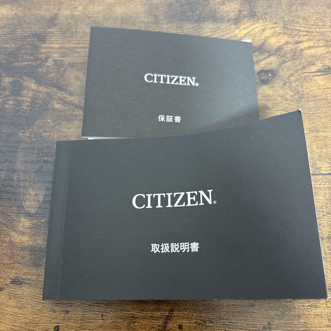 【動作品】シチズン エクシード EC1124-58A エコドライブ 電波腕時計