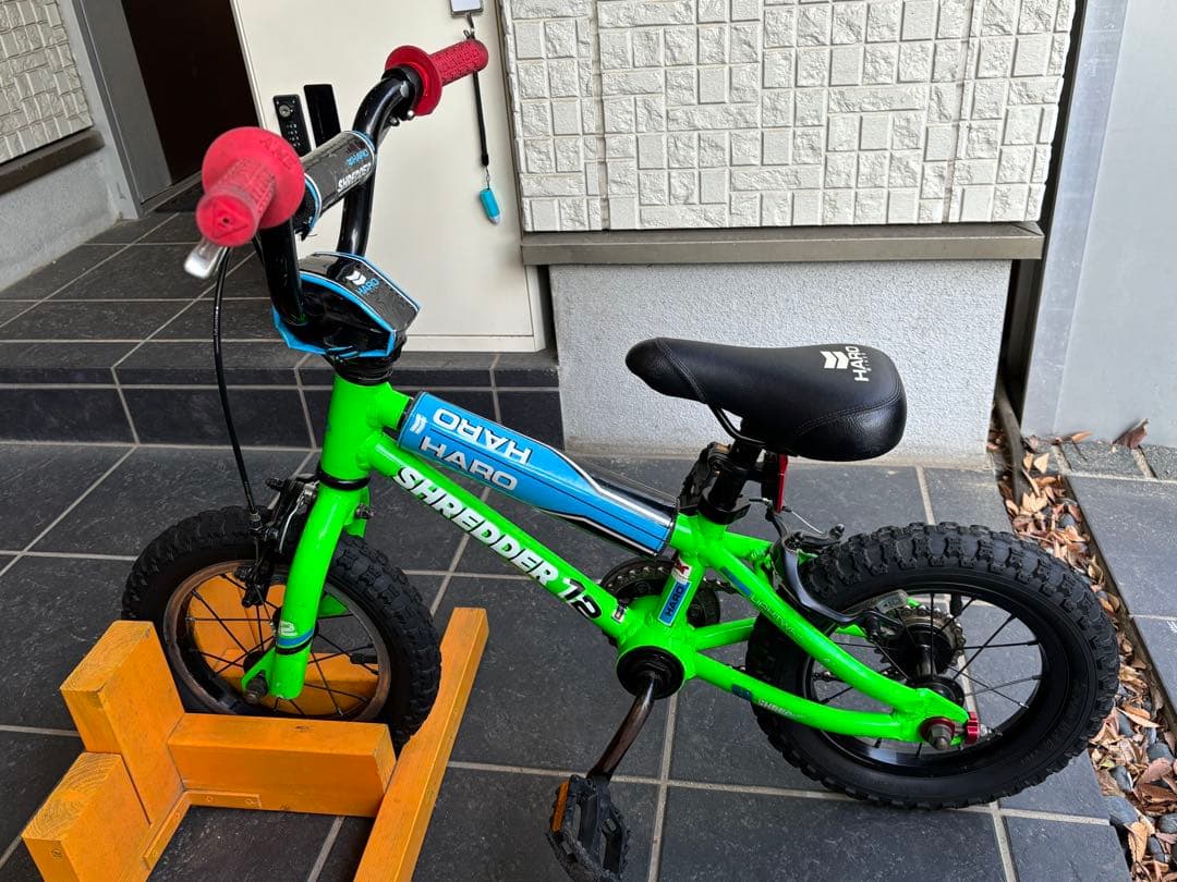 HARO SHREDDER-12 ギヤ比変更などカスタム総額5万円超