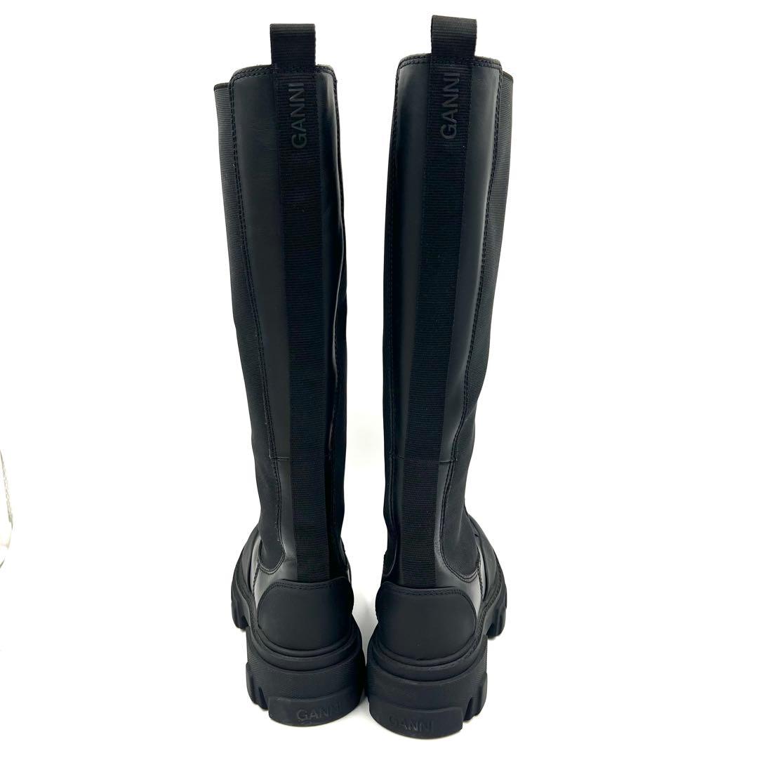 【⭐︎】GANNI ガニー ロングブーツ 24cm ブラック S1922