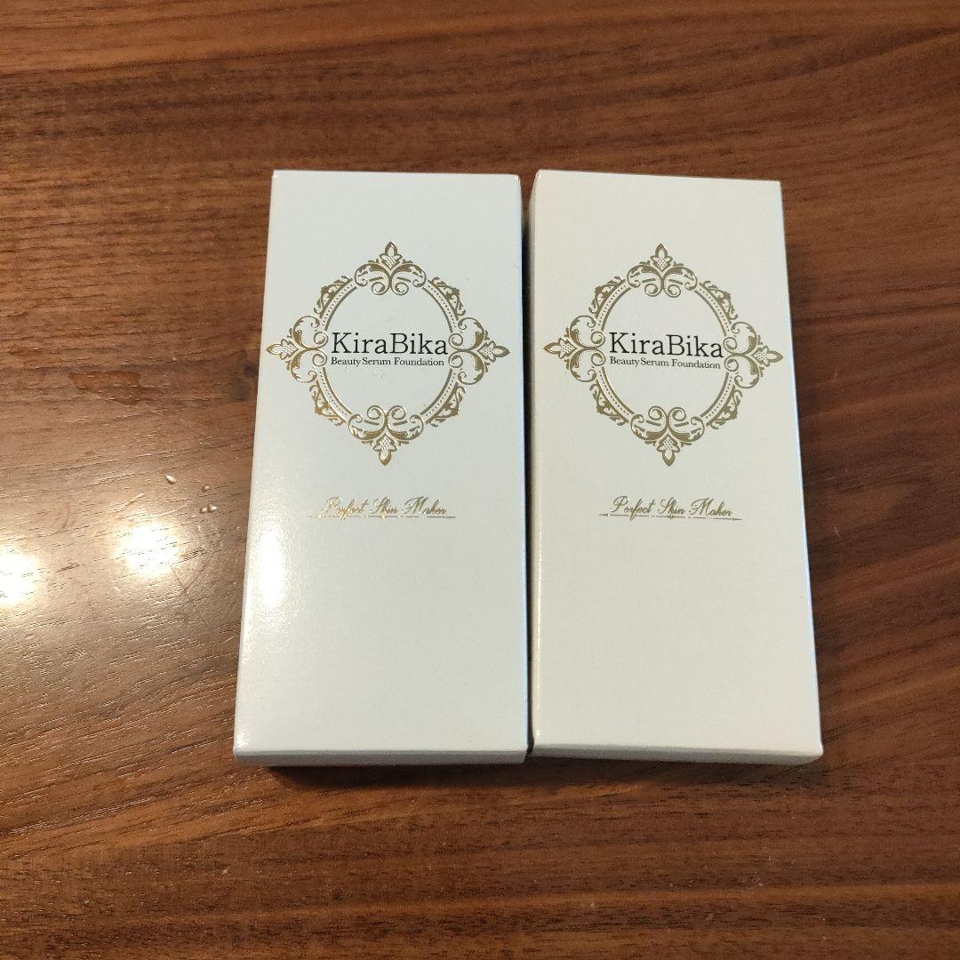 KiraBika ビューティーセラムファンデーションS 26g ナチュラルグレー