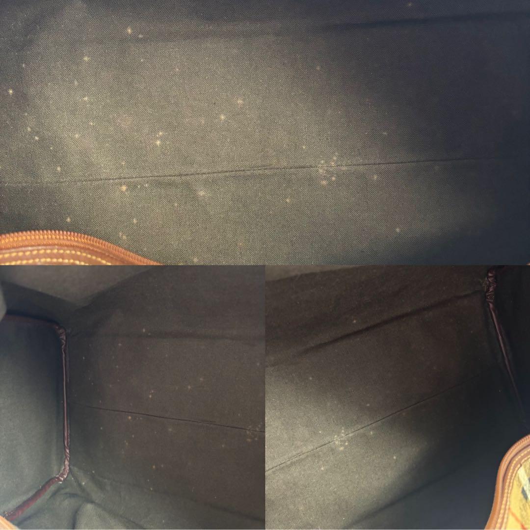 BURBERRY ボストンバッグ トラベルバッグ 大容量 旅行 ノバチェック