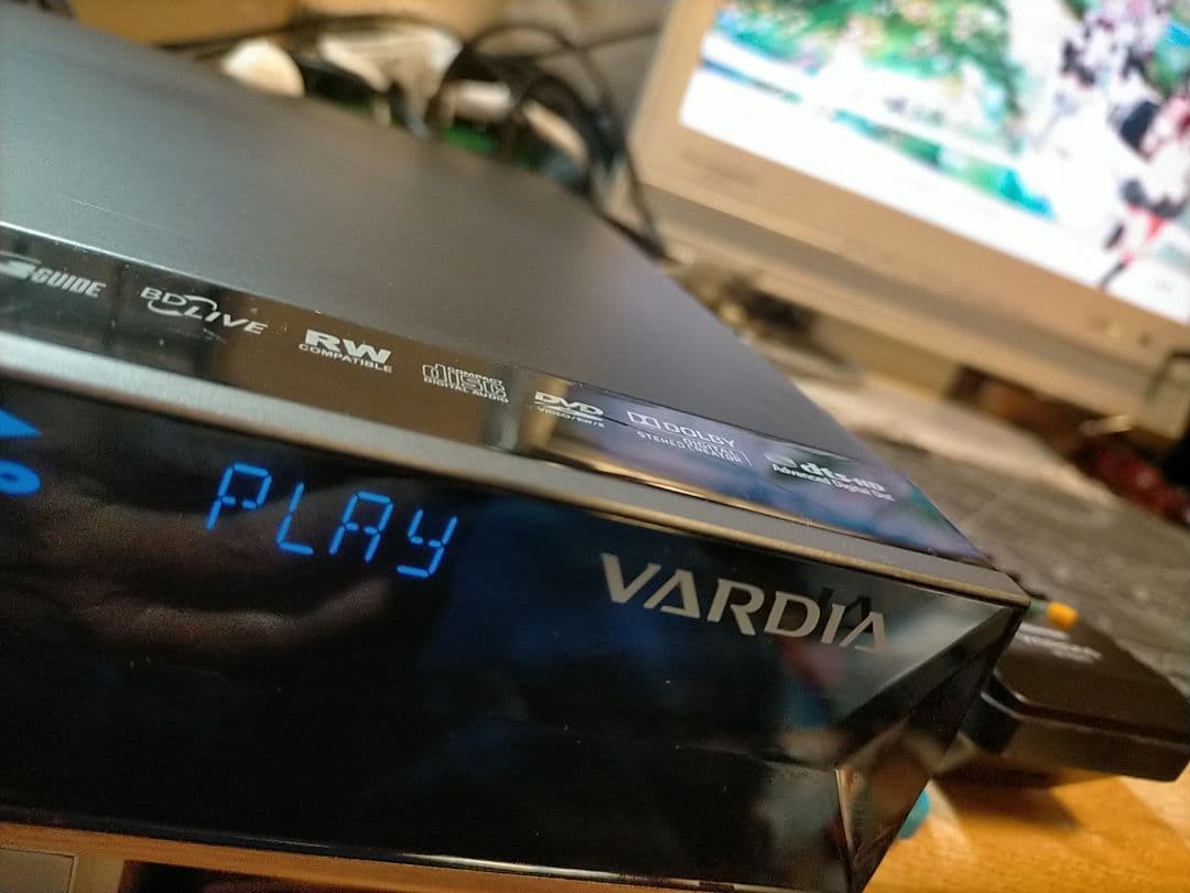 東芝HDD＆BLレコーダー　D-B305K・リモコン+HDMI付