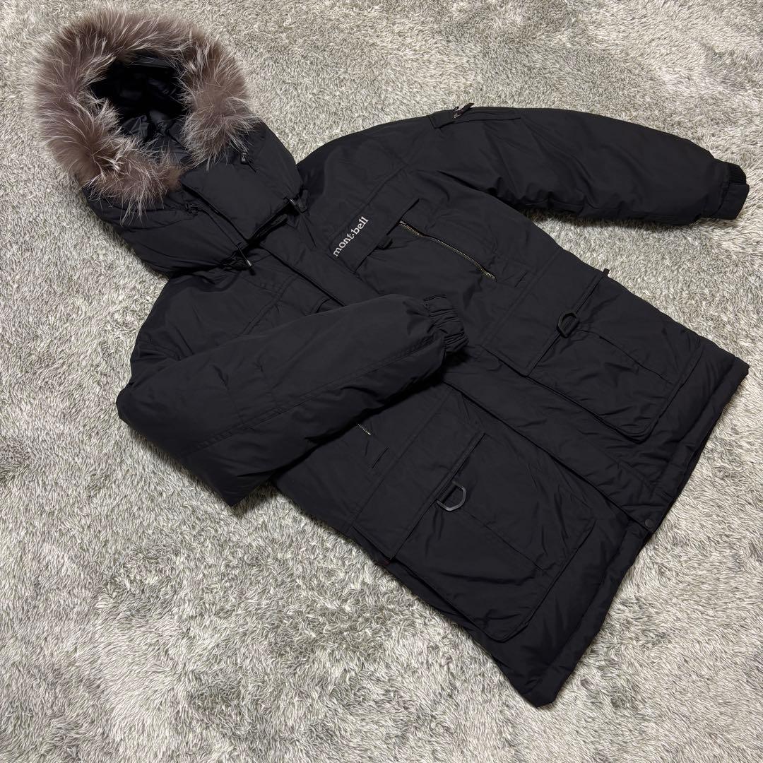 【美品】mont-bell モンベル ダウンジャケット メンズ L
