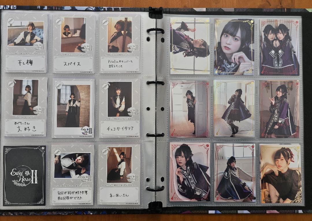 Edel Rose　バンドリ Roselia　バインダーセット　オマケ付き