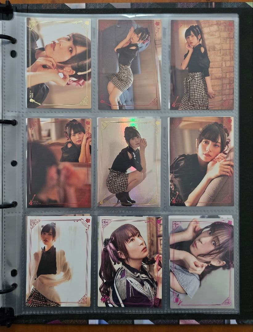 Edel Rose　バンドリ Roselia　バインダーセット　オマケ付き