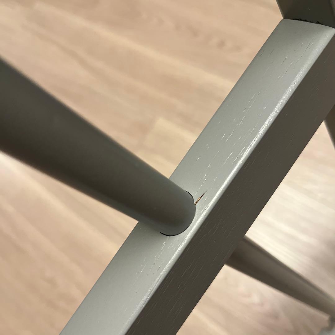 キンタロー　ベビーベッド　ミニアン　ライトグレー　組立使用説明書付き