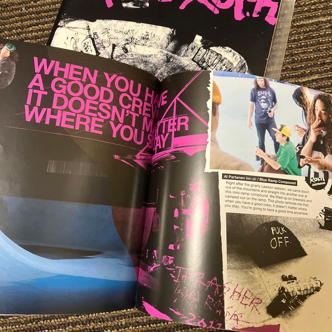 スポーツ・フィットネス THRASHER SKATE ROCK KILLING TIME