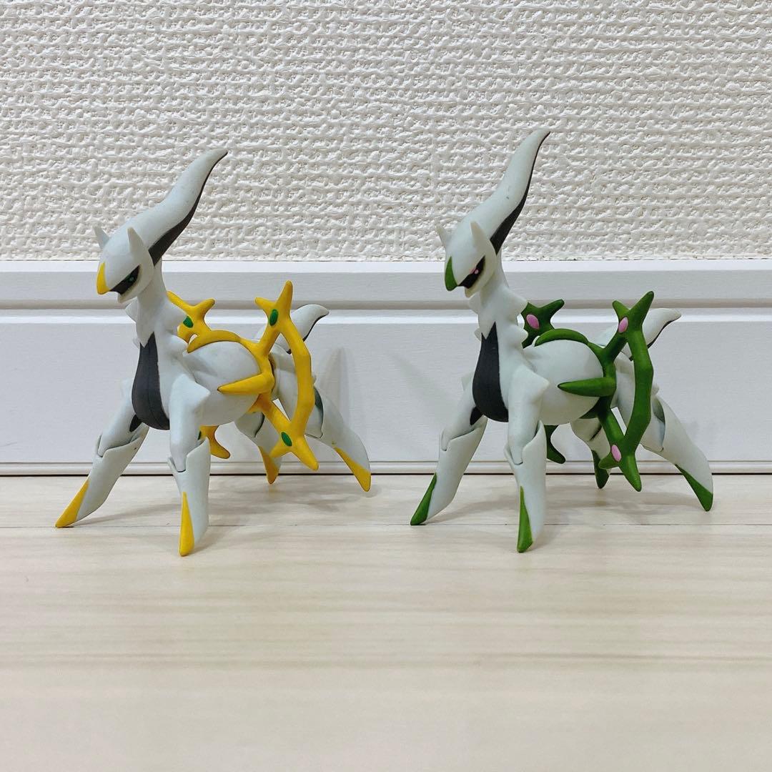 ポケモン 立体ポケモン図鑑 アルセウス 4体セット こおり ひこう むし