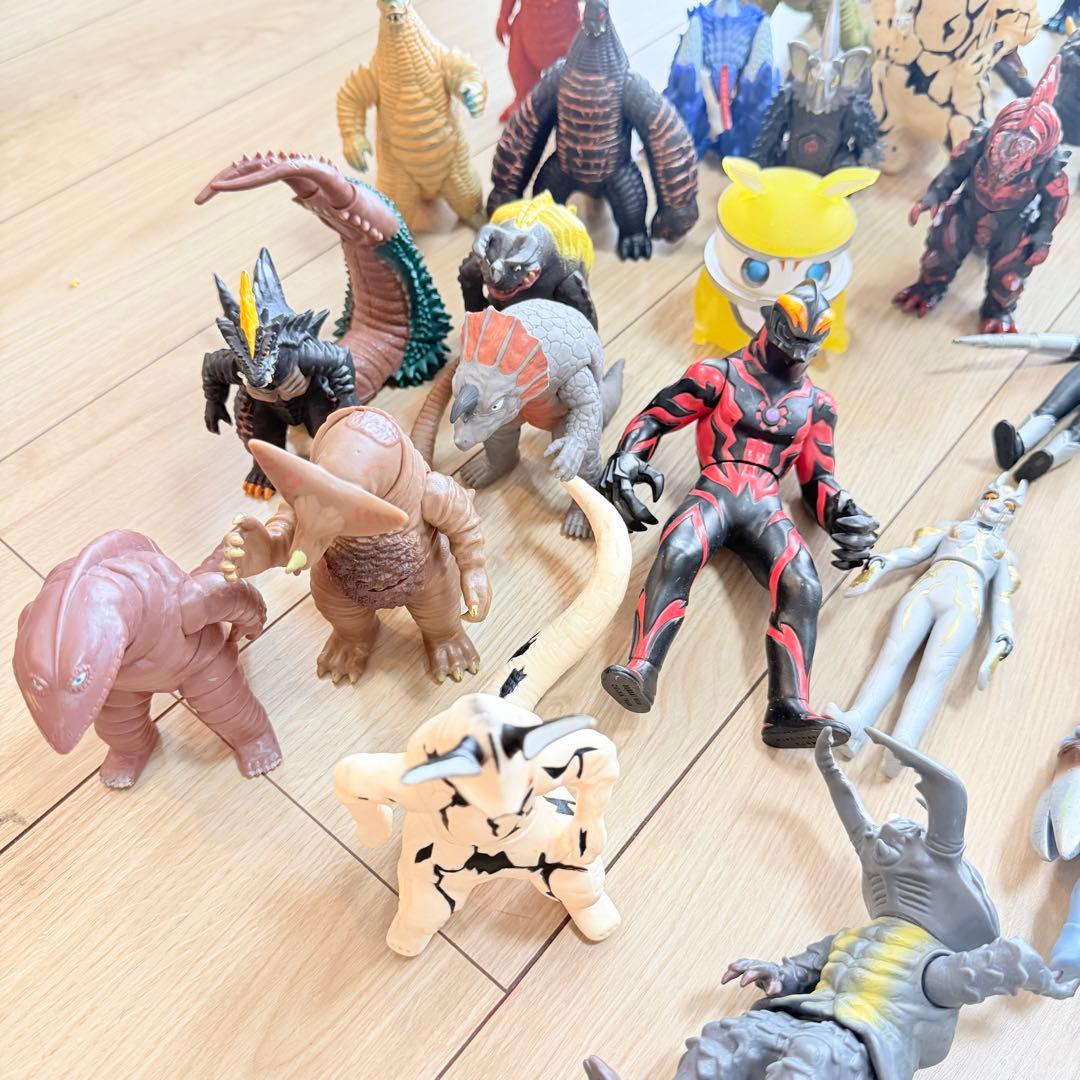 ウルトラマン 怪獣　ソフビ まとめ売り