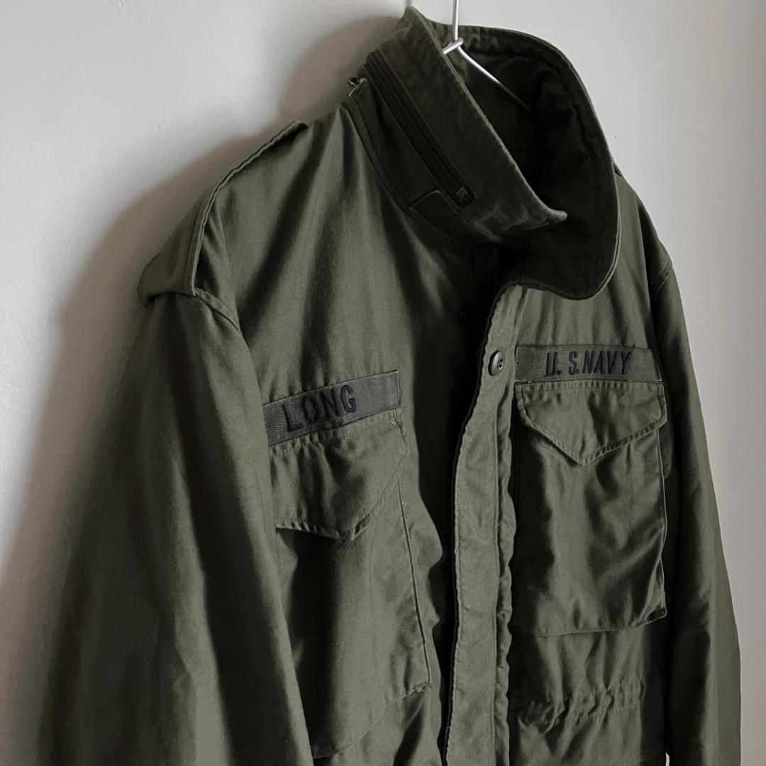 80s 米軍実物 M-65フィールドジャケット 4th M-R(XL相当)
