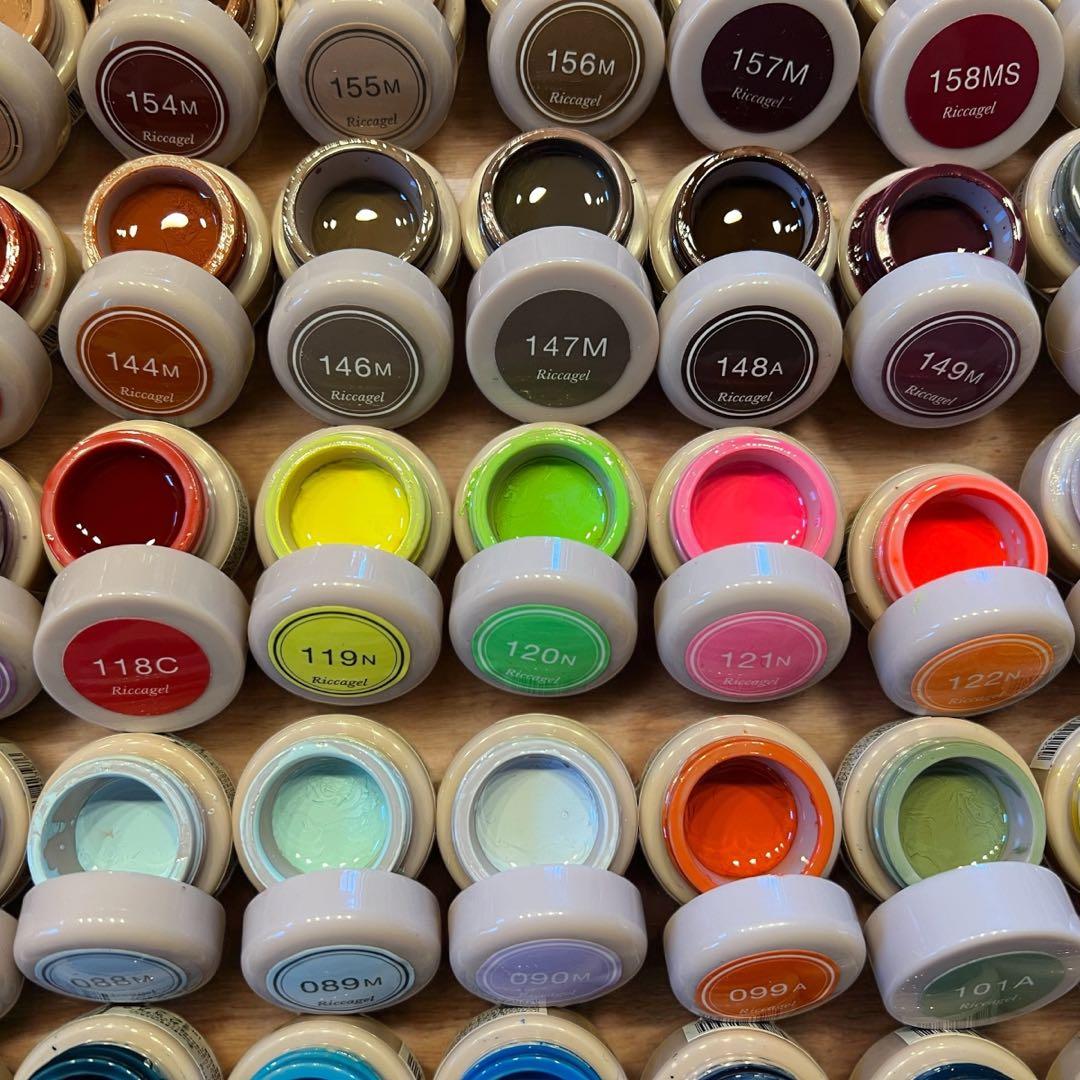 カラージェル　まとめ売りセット 190個以上 新品・未開封あり　パーツ付き