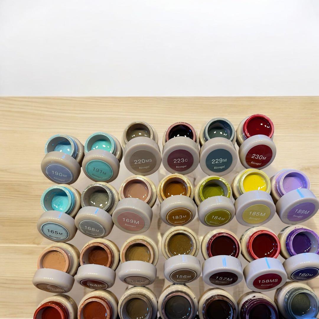 カラージェル　まとめ売りセット 190個以上 新品・未開封あり　パーツ付き